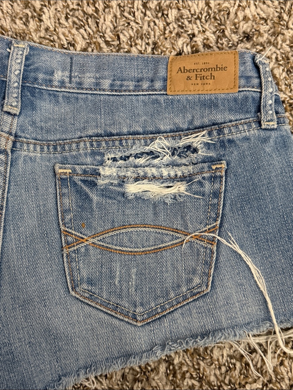 Abercrombie & Fitch Denim Shorts for Women - Picture 5 of 5